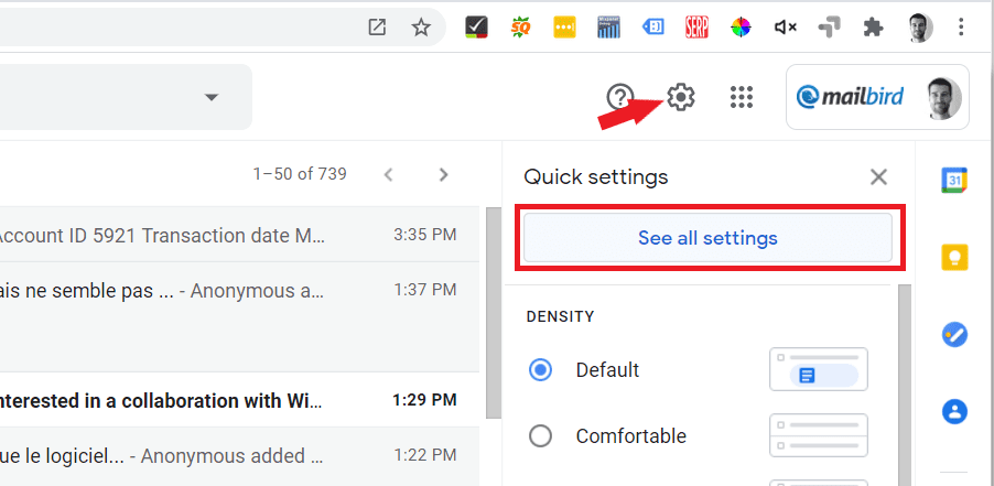 如何使用 Gmail 离线第 1 步