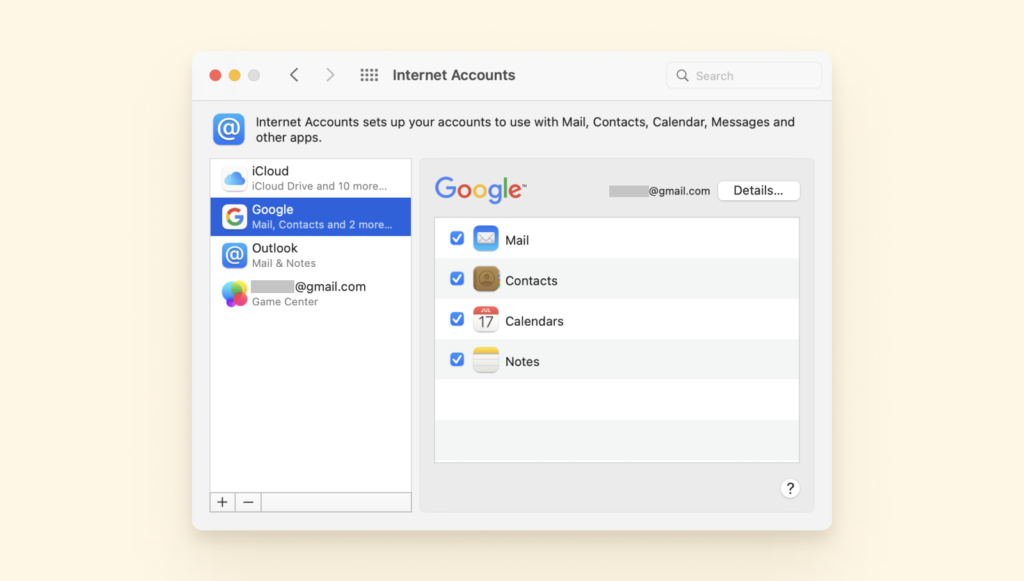 如何在 Mac 上禁用您的电子邮件帐户